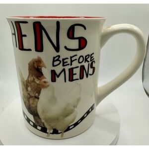 Hoots n Howlers  Hens Before Mens Sisters Before Misters Mug